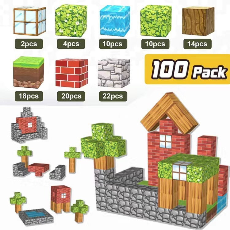 Magnetic Building Blocks Toy Set for Kids