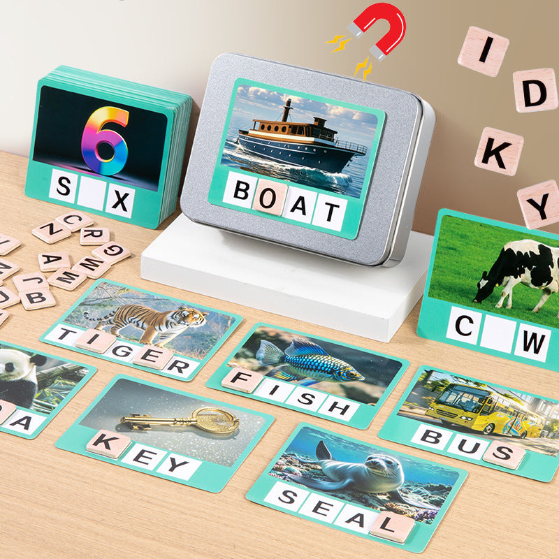Build a Word Activity -Spelling Card Game