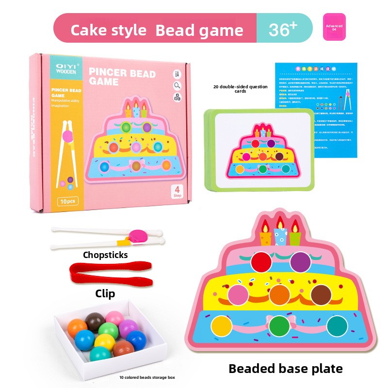Pincer Bead Game - Fine Motor Development Resource