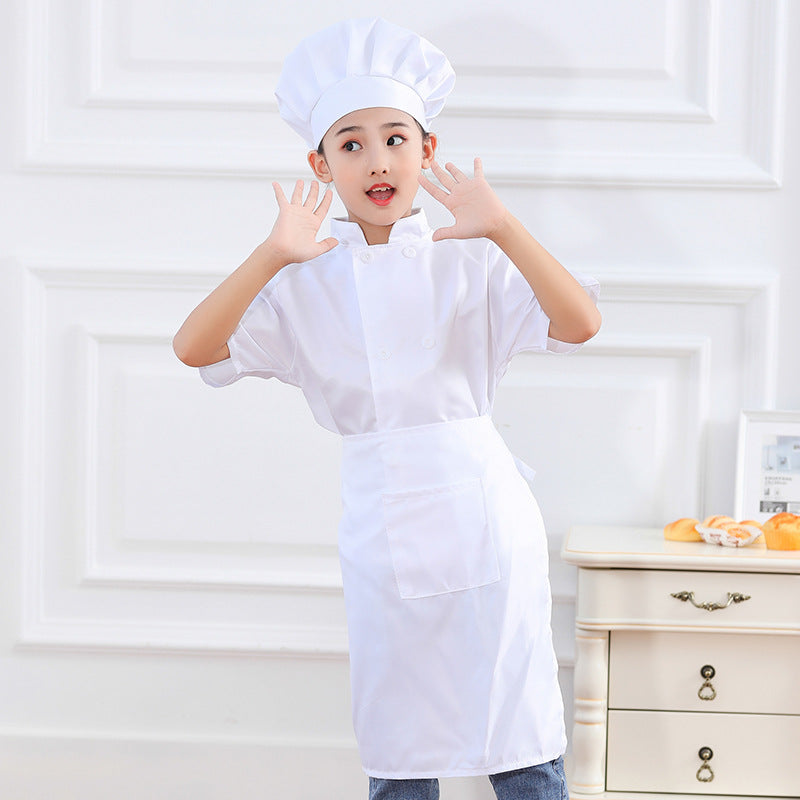 Children's Chef Role Play Costume Uniform Set