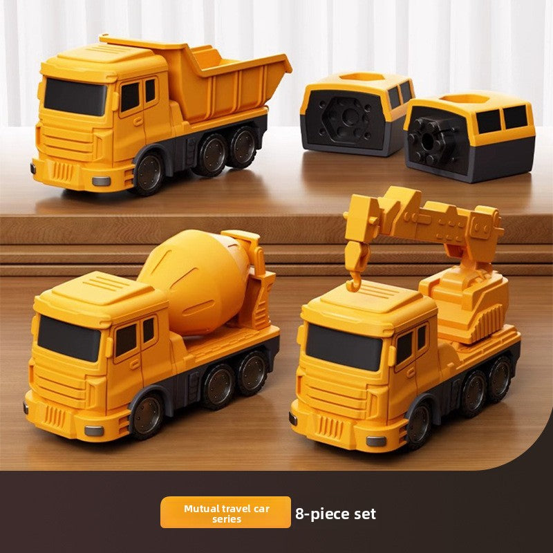 Magnetic Construction Robot Toy Set
