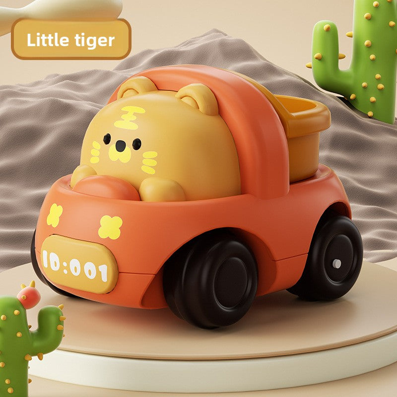Cute Animal Engineering Vehicle Toy