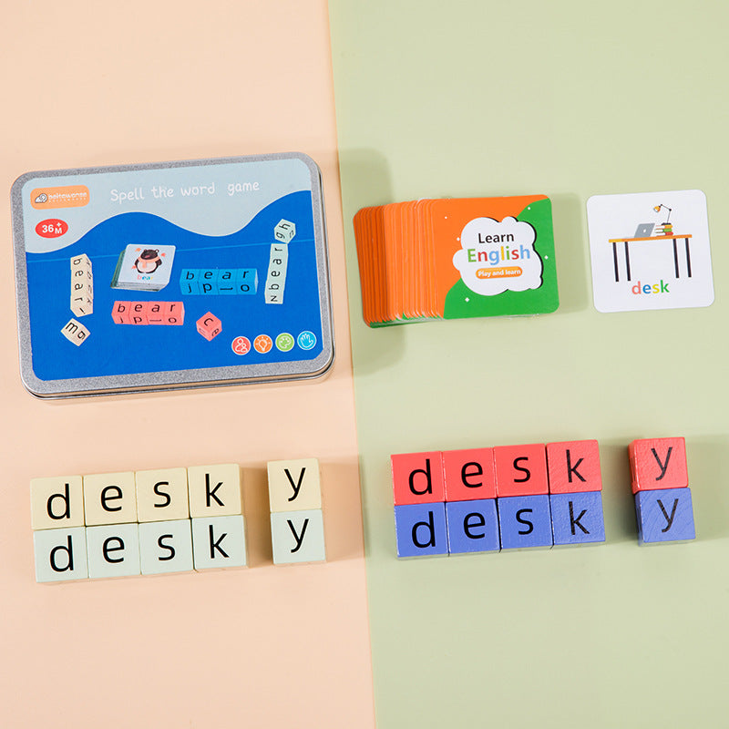 Build a Word Activity -Spelling Card Game