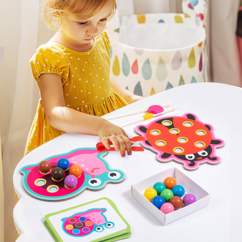 Pincer Bead Game - Fine Motor Development Resource