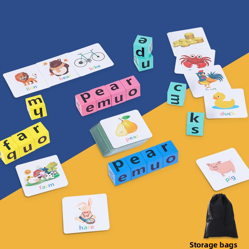 Build a Word Activity -Spelling Card Game