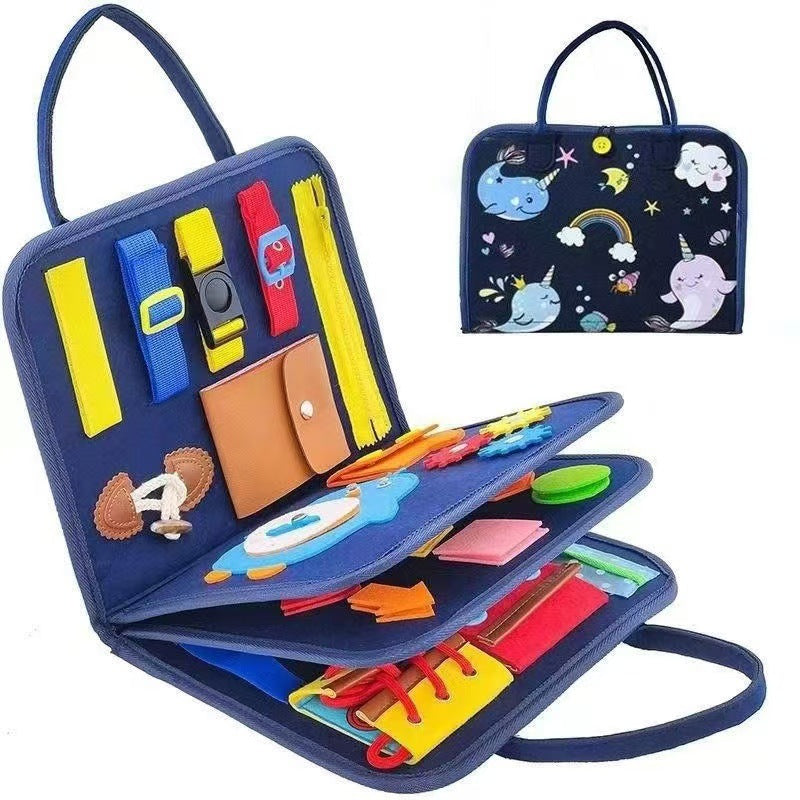 Felt Learning Sensory Play Board