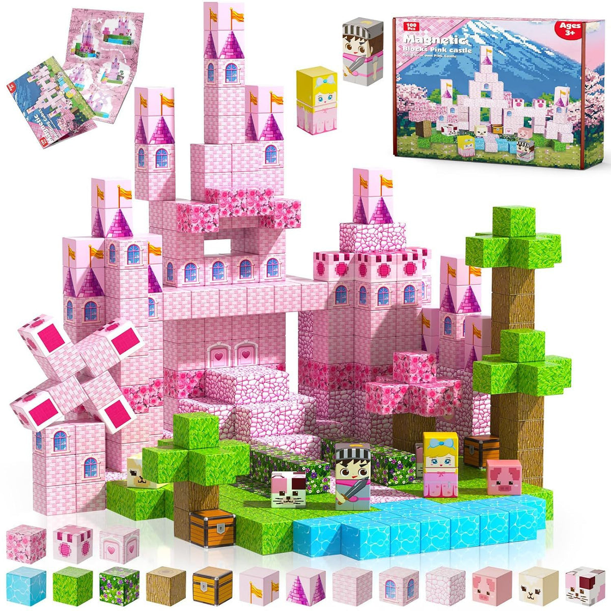 Magnetic Building Blocks Themed Sets