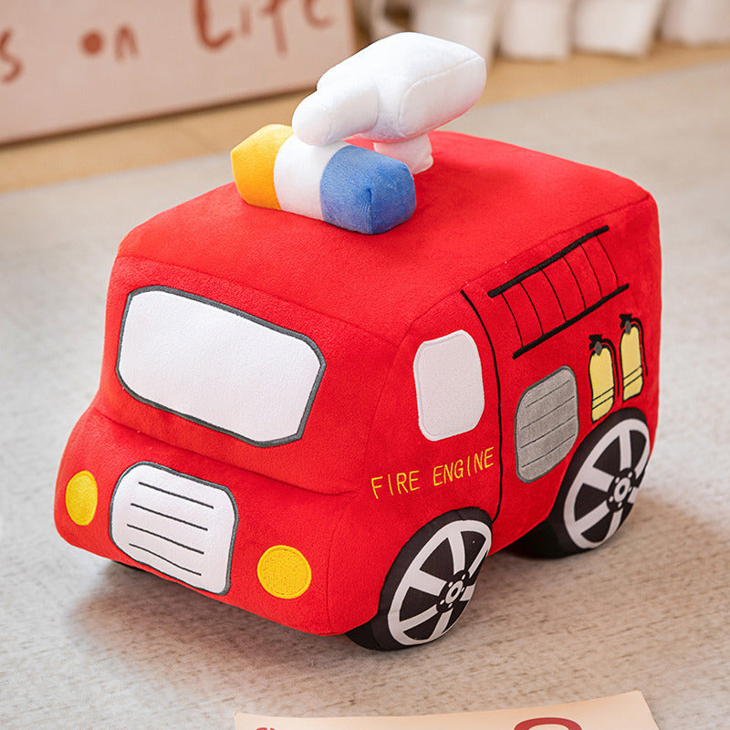 Plush Vehicle Toy for Kids
