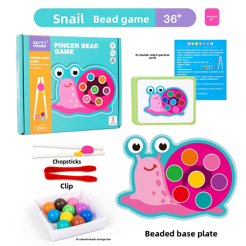 Pincer Bead Game - Fine Motor Development Resource