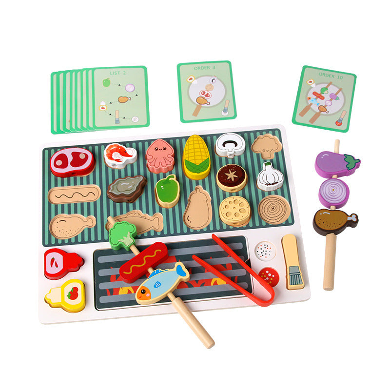 Wooden Kitchen Pretend Play Toy for Kids