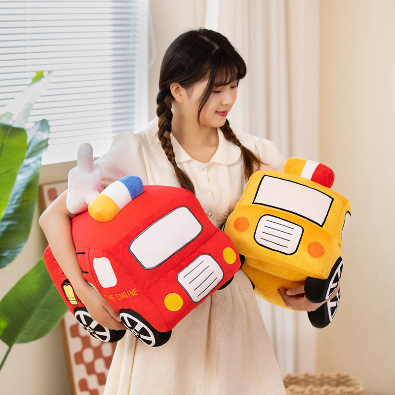 Plush Vehicle Toy for Kids