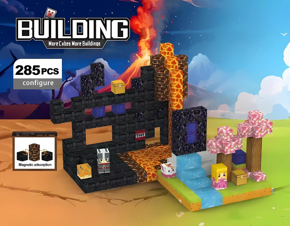 Magnetic Building Blocks Themed Sets