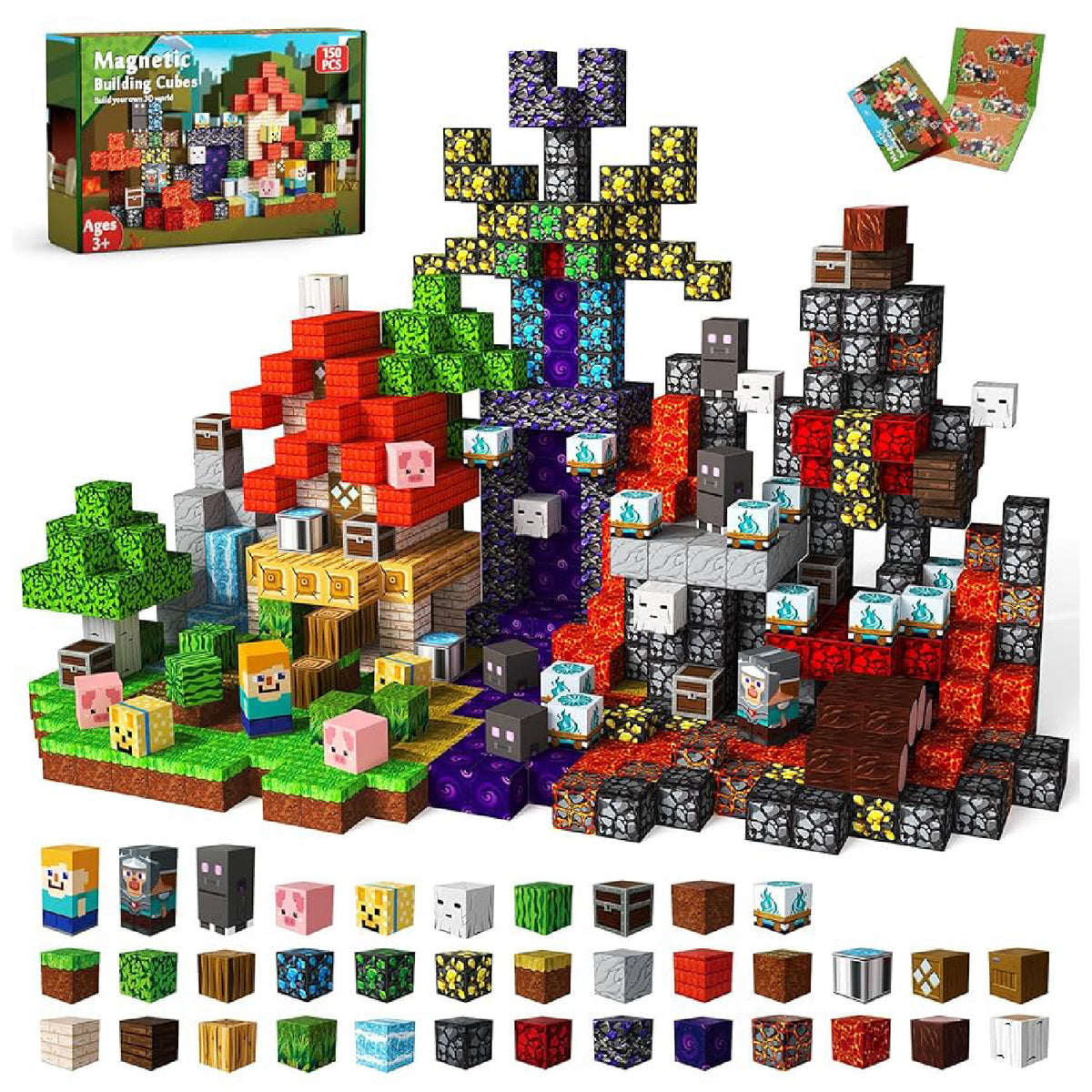 Magnetic Building Blocks Themed Sets