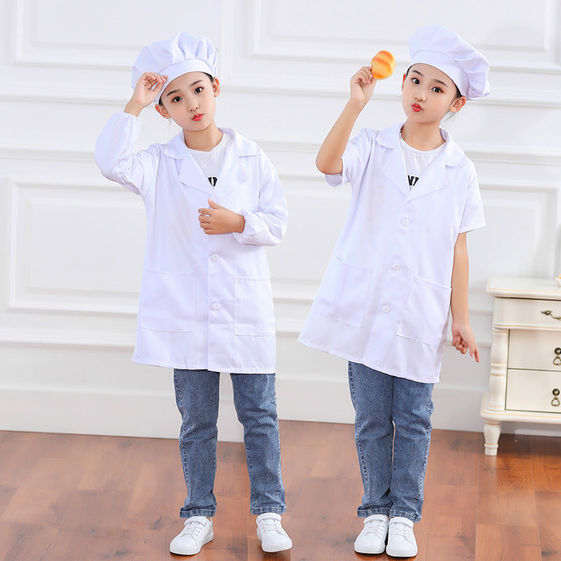 Children's Chef Role Play Costume Uniform Set