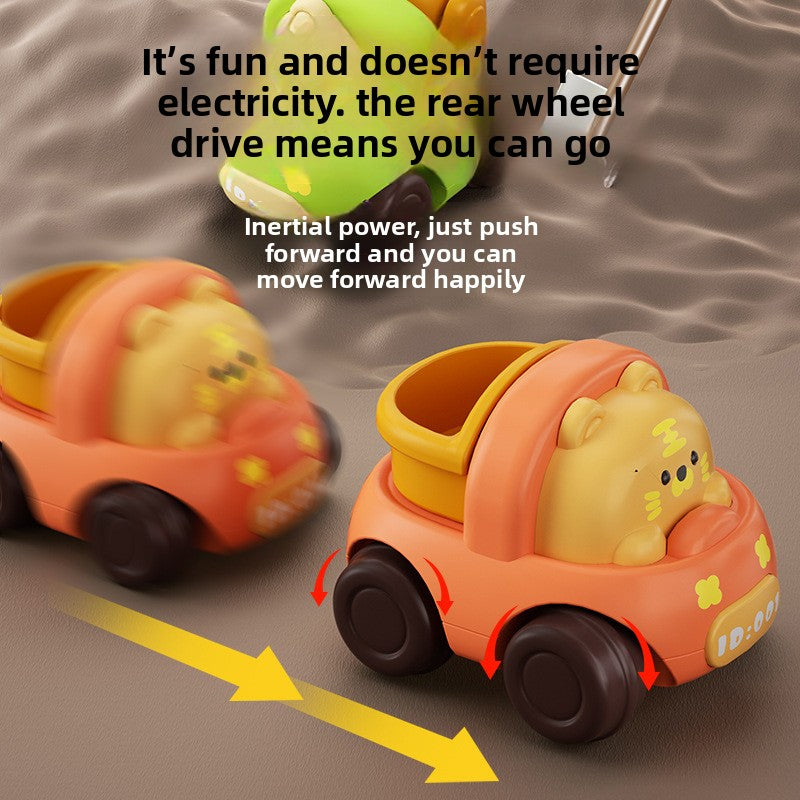 Cute Animal Engineering Vehicle Toy