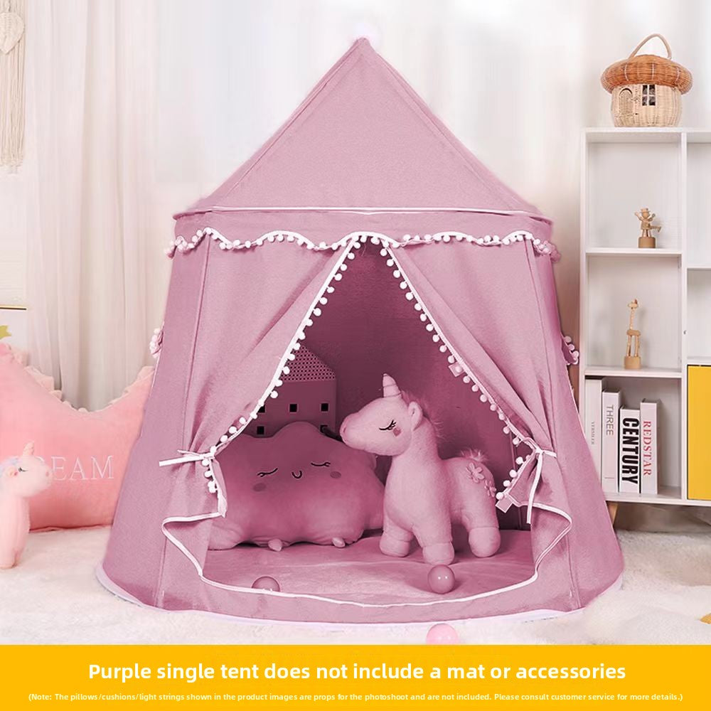 Children's Fabric Play Tent Indoor Playhouse for Little Boys & Girls