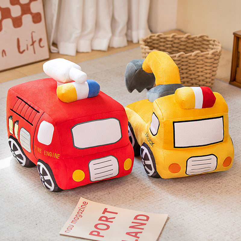 Plush Vehicle Toy for Kids