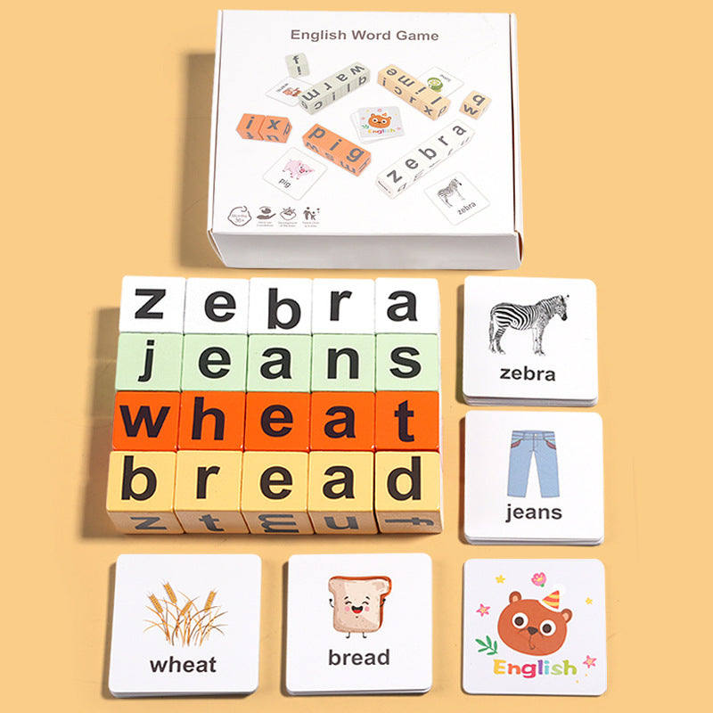 Build a Word Activity -Spelling Card Game