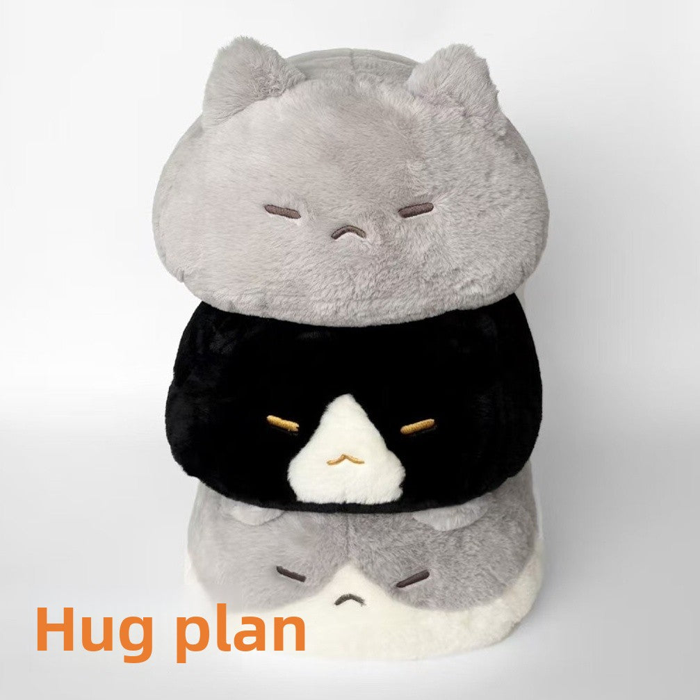 Cat Plush Toy Doll Sleeping Pillow Cushion