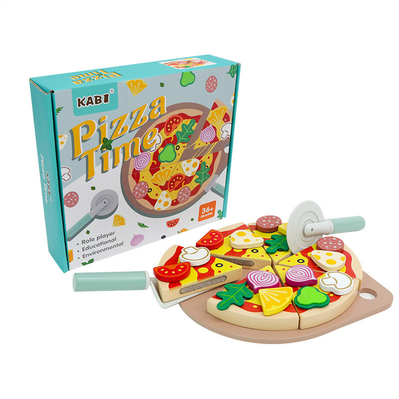 Afternoon Tea & Ice cream Set -Wooden Kitchen Role Play Toys