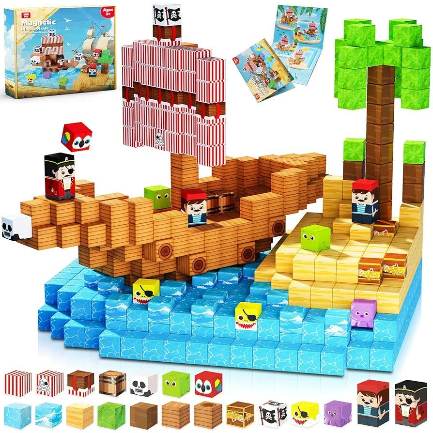 Magnetic Building Blocks Themed Sets