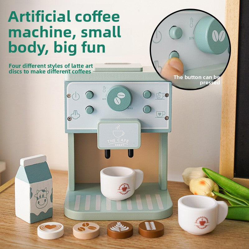 Afternoon Tea & Ice cream Set -Wooden Kitchen Role Play Toys