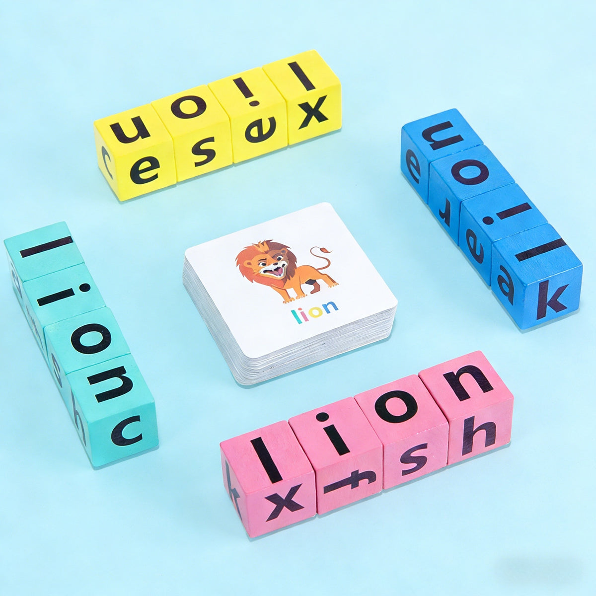 Build a Word Activity -Spelling Card Game