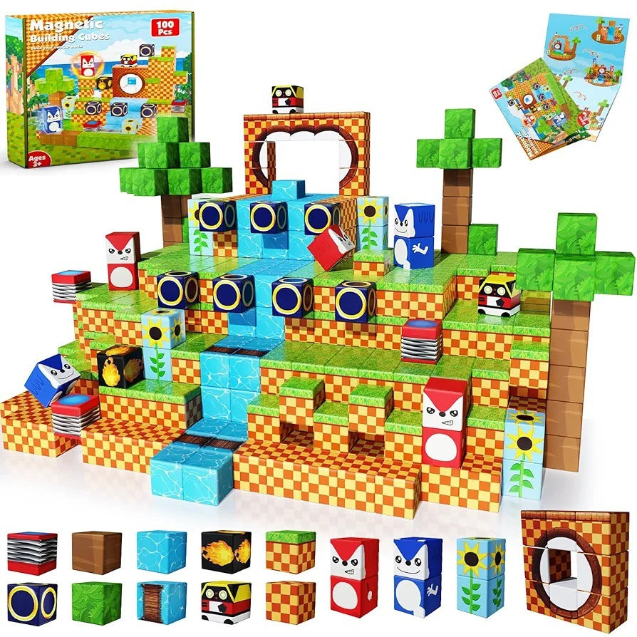 Magnetic Building Blocks Themed Sets