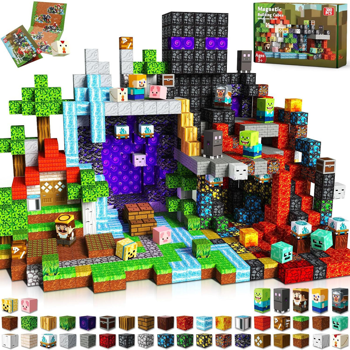 Magnetic Building Blocks Themed Sets