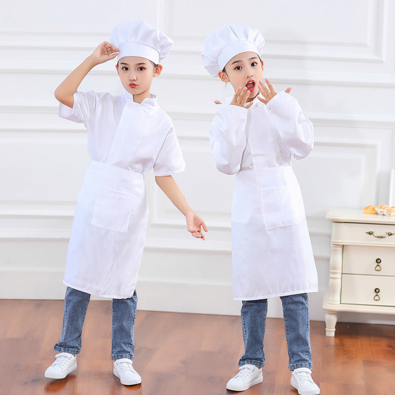 Children's Chef Role Play Costume Uniform Set