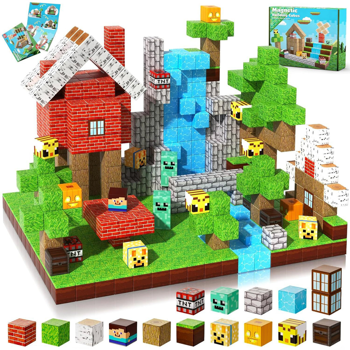Magnetic Building Blocks Themed Sets