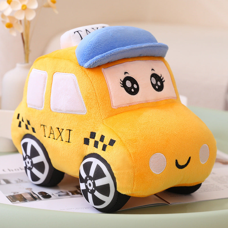 Plush Vehicle Toy for Kids
