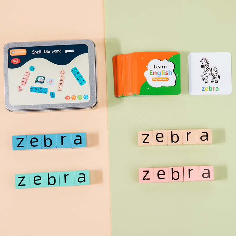 Build a Word Activity -Spelling Card Game