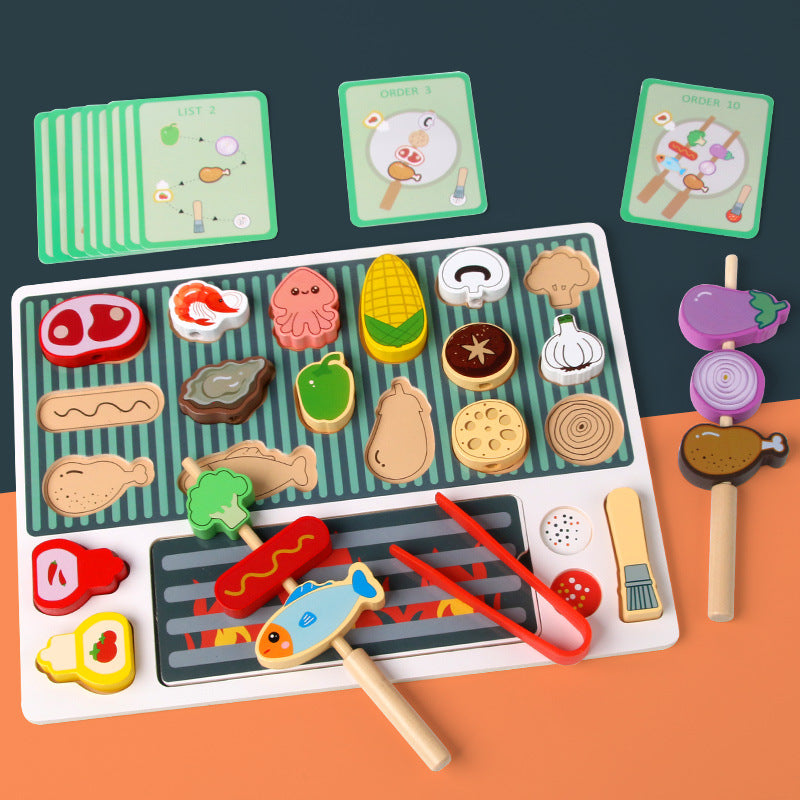 Wooden Kitchen Pretend Play Toy for Kids