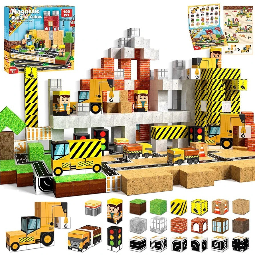Magnetic Building Blocks Themed Sets