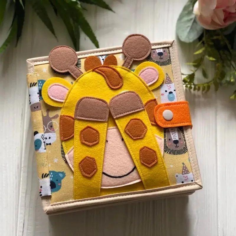 Quiet Book Montessori Baby Toys Felt Busy Book for Little Children