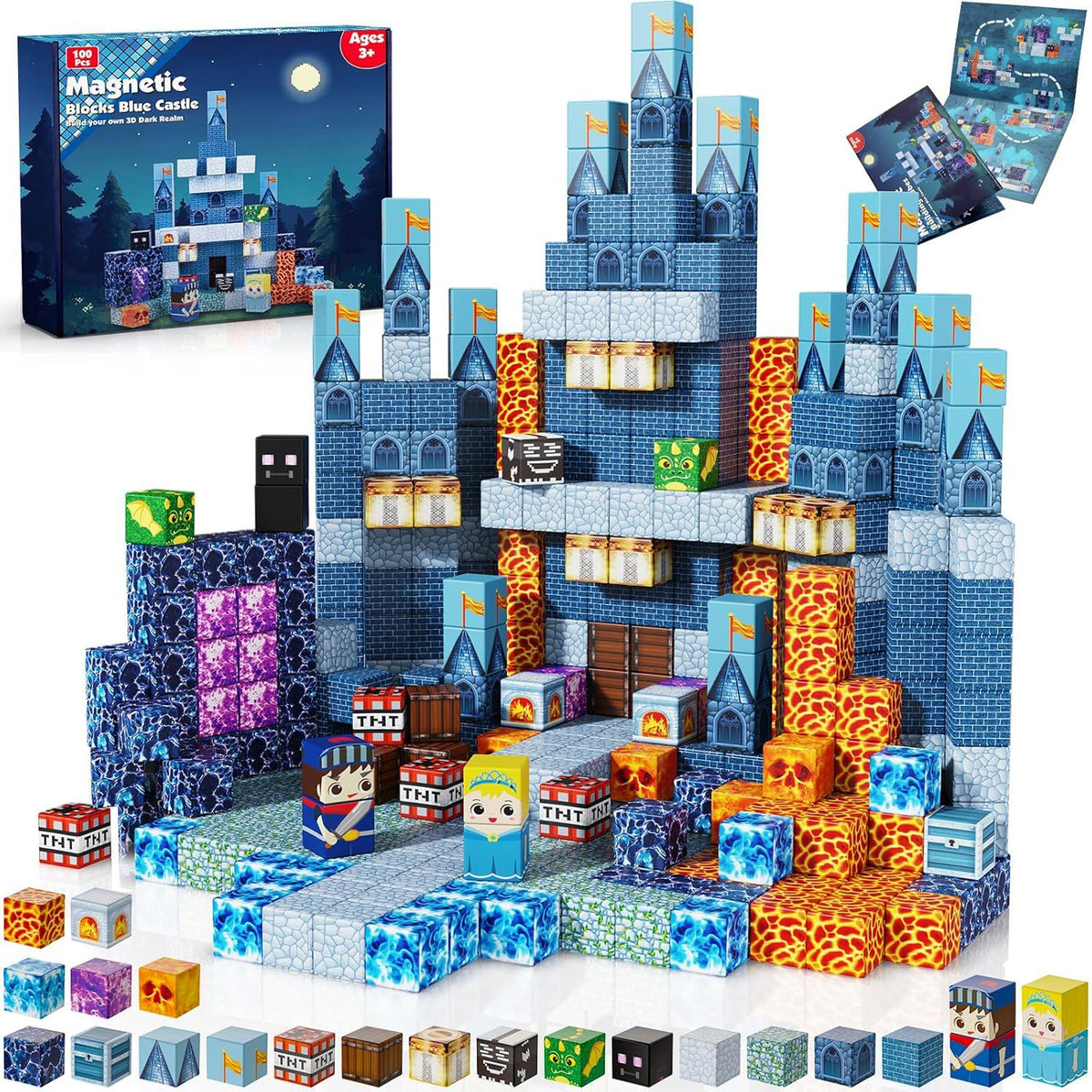Magnetic Building Blocks Themed Sets