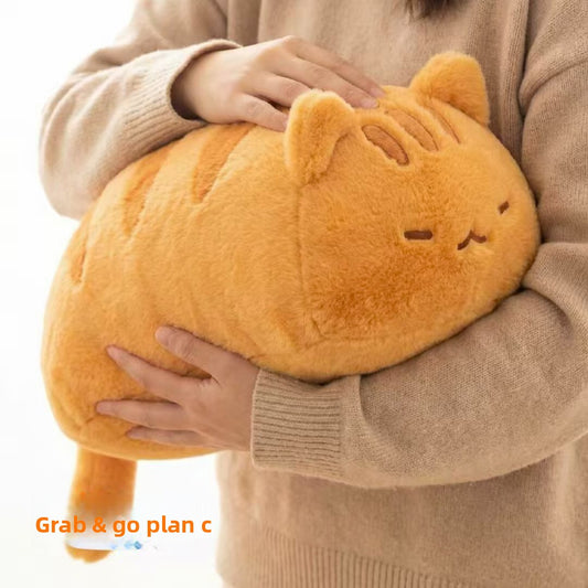 Cat Plush Toy Doll Sleeping Pillow Cushion