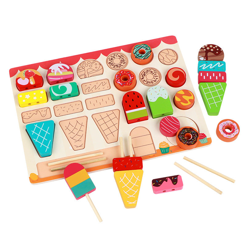 Wooden Kitchen Pretend Play Toy for Kids