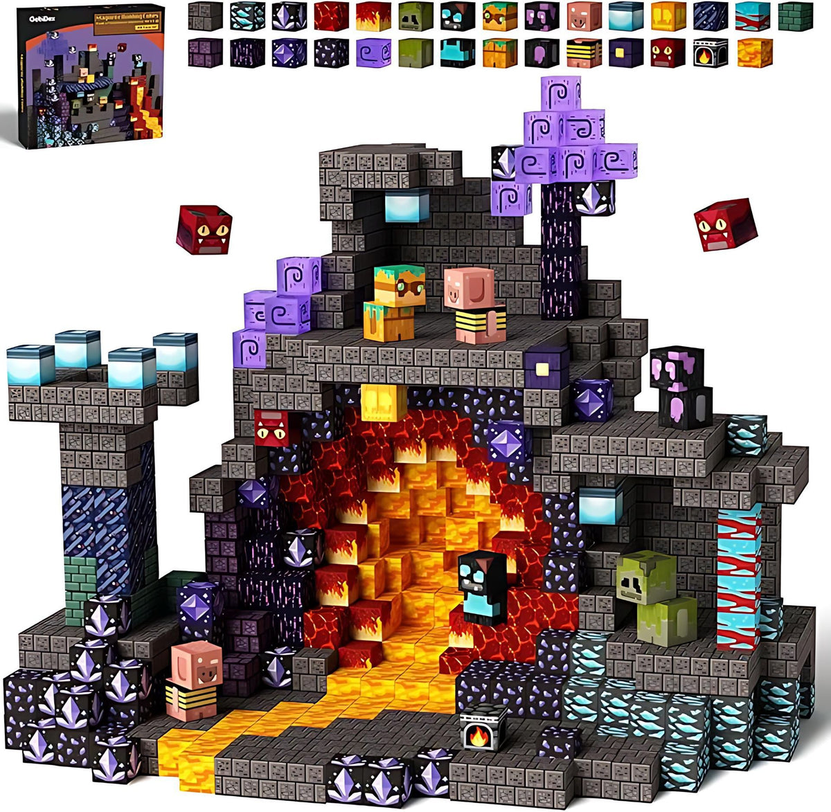Magnetic Building Blocks Themed Sets