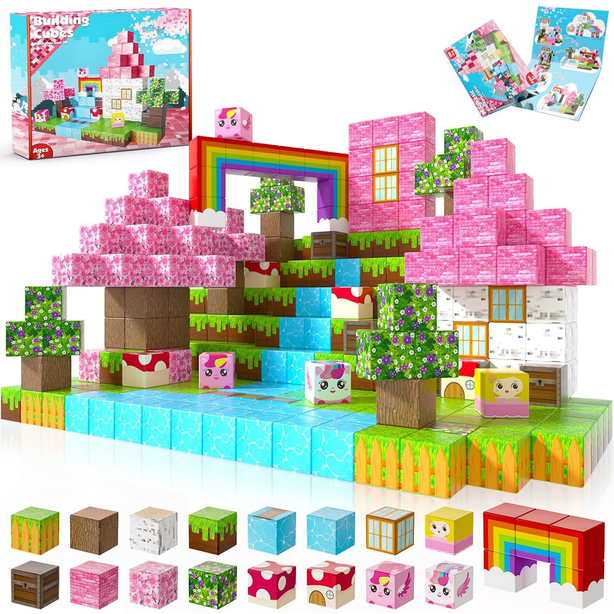 Magnetic Building Blocks Themed Sets