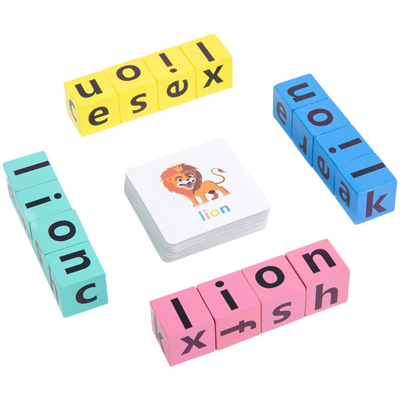 Build a Word Activity -Spelling Card Game