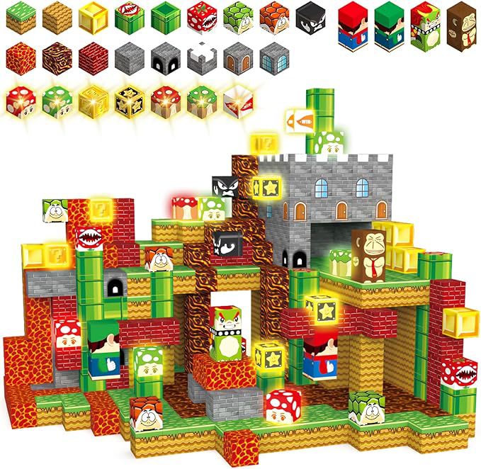 Magnetic Building Blocks Themed Sets
