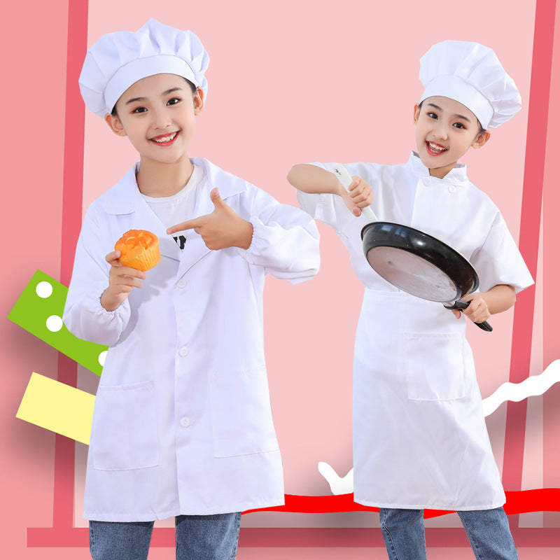 Children's Chef Role Play Costume Uniform Set