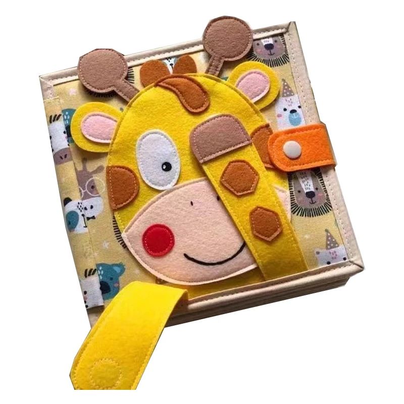 Quiet Book Montessori Baby Toys Felt Busy Book for Little Children