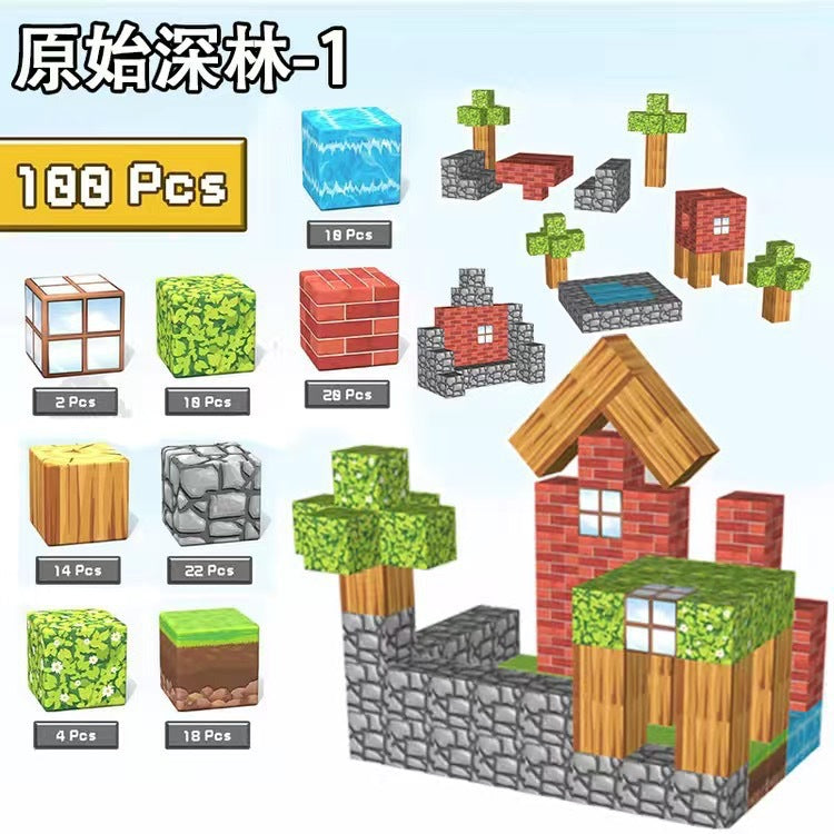 Magnetic Building Blocks Toy Set for Kids