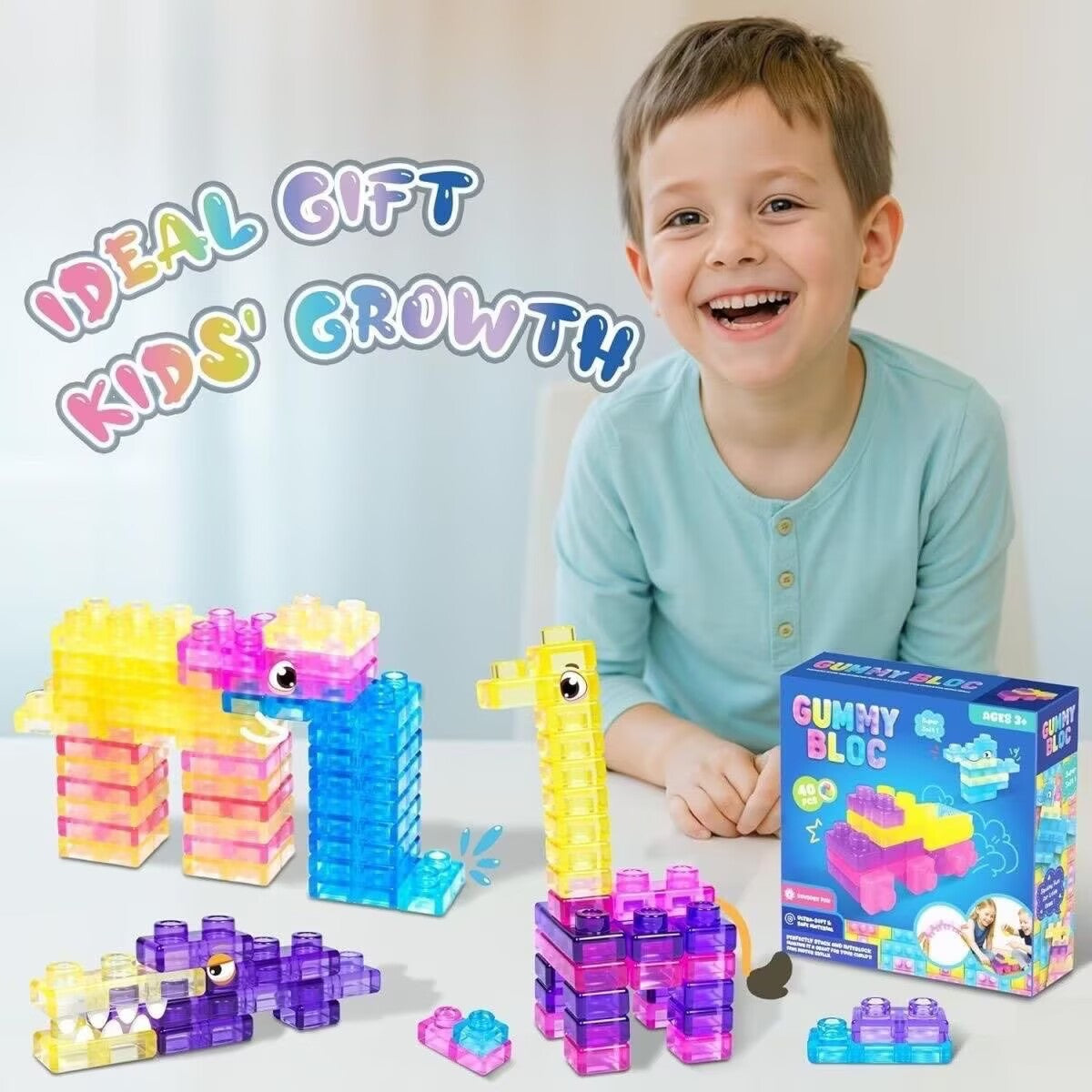 Squishy Jelly Building Blocks