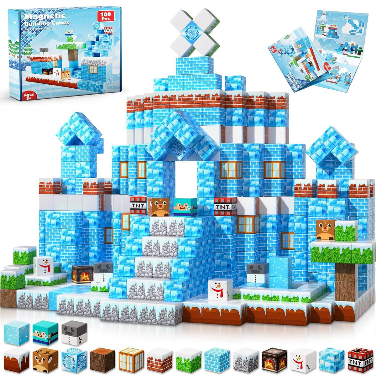 Magnetic Building Blocks Themed Sets