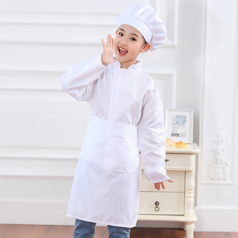 Children's Chef Role Play Costume Uniform Set