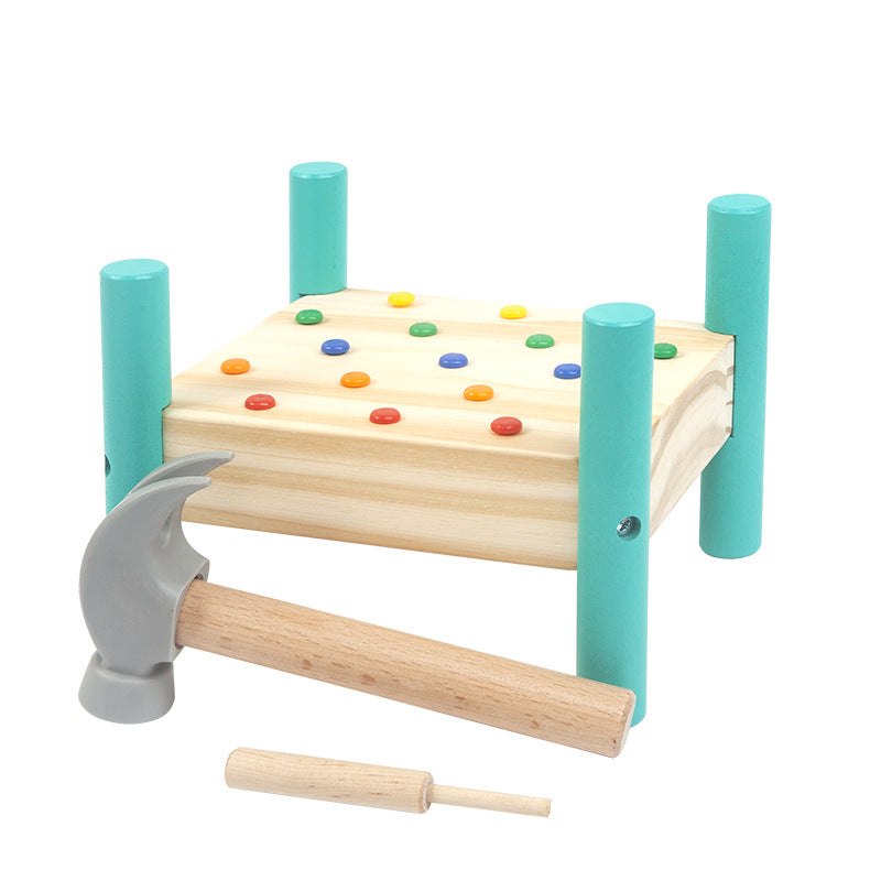 Montessori Wooden Peg Board Early Learning Toy
